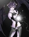 For those of you who have wondered what Bekuki's EVIL alter-ego looks like, here she be!