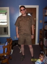 Doot wanted a picture of me in my brown shorts. I took this the day I got them in just for her.